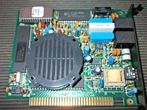 SMARTMODEM 1200B HAYES PC CARD VINTAGE COLLECTIBLE CLASSIC USED LAST ONE QTY-1 - Picture 1 of 3