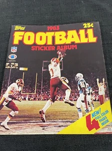 1983 Topps Football Sticker Album - Complete Montana Payton Dorsett - Picture 1 of 21