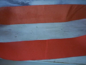 May arts trim 100% polyester trim/Fall Faux suede trim/Orange ribbon/Fall trim - Picture 1 of 2