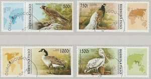 Burkina Faso 1996 Birds Full Set Used 11884 - Picture 1 of 1