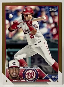 Luis Garcia - 2023 Topps Serie 1 - Oro Paralelo Washington Nationals SP/2023 - Imagen 1 de 2
