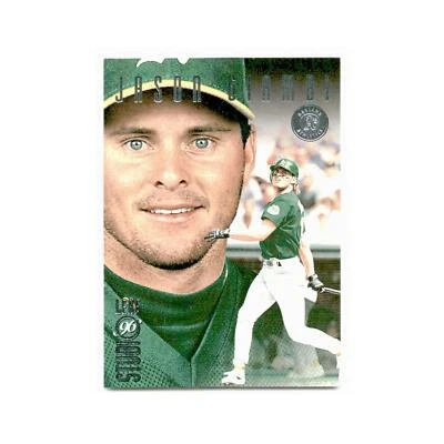 Tarjeta de béisbol Jason Giambi 1996 Leaf Studio #18 Oakland Athletics casi nueva Foto 1 de 3