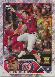 2023 Topps Factory Set JOEY MENESES Retail Foil Board 430/608 Nationals RC #470 - Bild 1 von 1