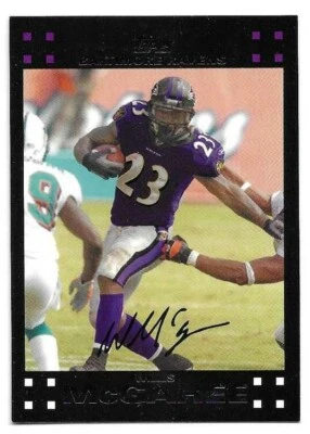 WILLIS MCGAHEE 2007 TOPPS CARD NM-MT CONDITION - Image 1 of 2