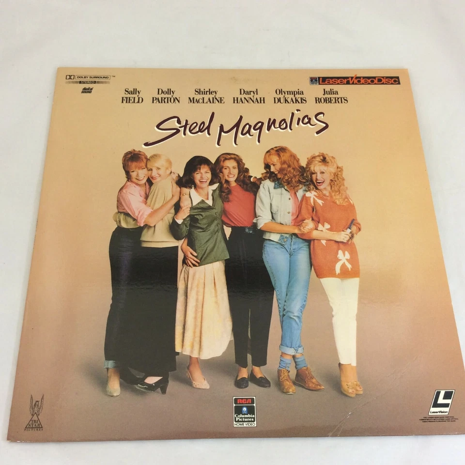 Steel Magnolias 1990 Laser Disc LD Sally Field  Dolly Parton Dolby Surround - Image 1 of 3
