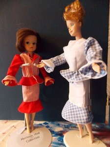 Sewing pattern for Sindy/Barbie 11 - 12 " fashion doll ~ 1980'S  Peplum Suit