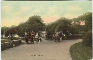 KERRYCROY VILLAGE - Bute Postcard The Art Publishing Co - Picture 1 of 2