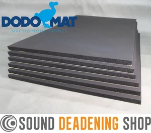 6 Sheets Car Van Sound Proofing Deadening Insulation Closed Cell Foam 6mm Liner - Picture 1 of 6