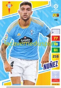 114 UNAI NUNEZ # CELTA VIGO PANINI LIGA SANTANDER 2022 2023 ADRENALYN - Picture 1 of 1