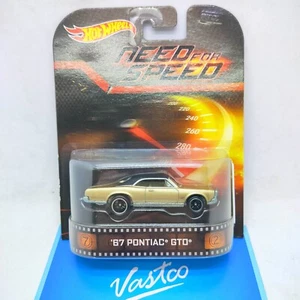 HOT WHEELS 2014 Retro Entertainment Mix B Need For Speed '67 Pontiac GTO BDT83 - Picture 1 of 5