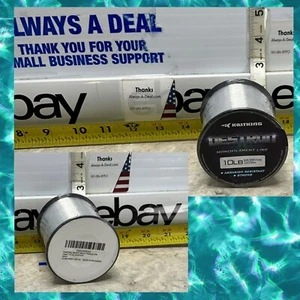 Línea de pesca KastKing Destron, línea de monofilamento transparente de 0,009 pulgadas 10 lb 2638 yardas - Imagen 1 de 8