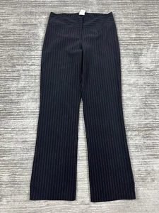 Wrapper Pants Juniors 9 Black Purple Pinstripe Dress Bootcut Made in USA Y2K - Picture 1 of 11