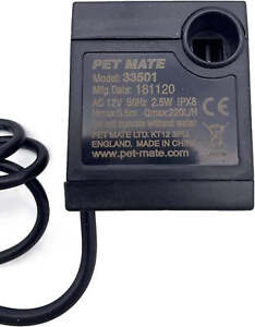Cat Mate 12V Replacement Pump For Pet Fountains