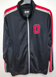 NWT 2XL Ohio State Buckeyes Full Zip GIII Track Jacket Black /Scarlet - Gray $85 - Picture 1 of 23