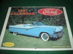 Asta Calendario Ford 1987 Rub Oroduzioni 2° Edizione Usato - Foto 1 di 15