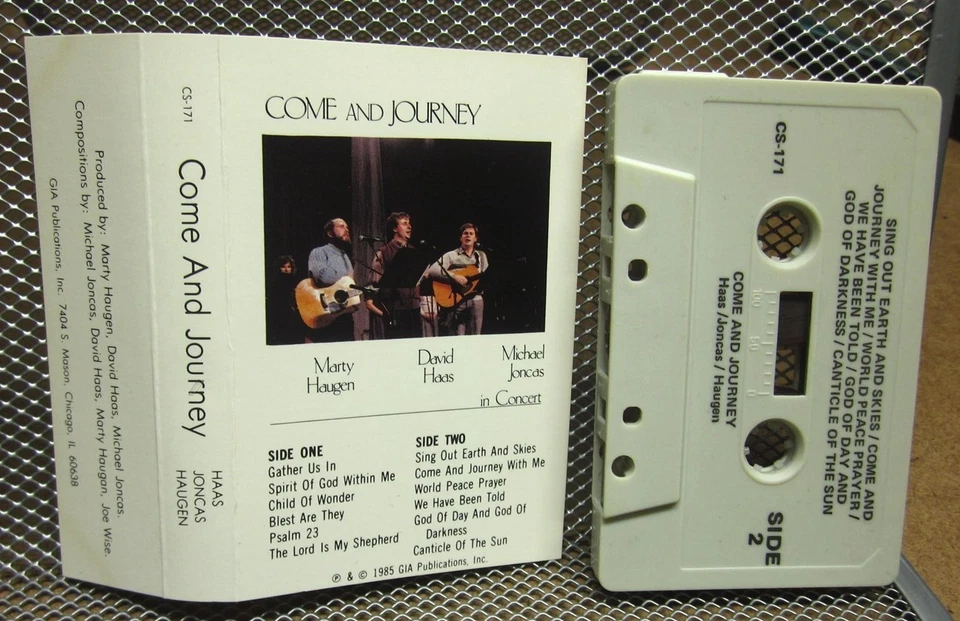 DAVID HAAS Come and Journey Marty Haugen Michael Joncas cassette tape 1995 - Image 1 of 1