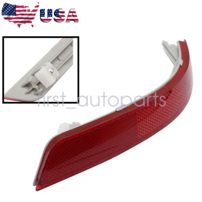 Parachoques trasero reflector lado conductor izquierdo infiniti qx60 2016-2019 Foto 1 de 4