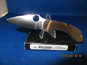 Vintage Spyderco C28P Dragonfly Knife ATS-55 - Picture 1 of 6