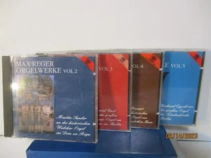 Max Reger - Die Grossen Orgelwerke Vol. 2-5 - 4 CD's - MINT condition - 25-853 - Picture 1 of 11