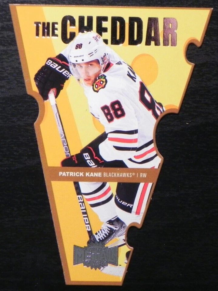 2021-22 21/22 Skybox Metal Universe The Cheddar TC-9 Patrick Kane Blackhawks - Image 1 of 2