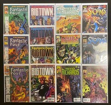 Lot of Four FANTASTIC FOUR Mini Series Richards Storms Big Town Remix Set Run