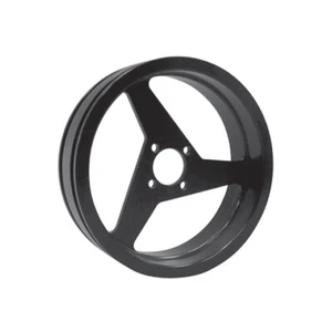 Thunder Tiger #PD6590-B Aluminum Wheel 3-Spoke Rear Black FM1n   - Picture 1 of 1