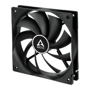 Arctic Cooling F12 PWM PST 120mm 12cm Black PC Case Fan 1350 RPM 53CFM 4-Pin - Picture 1 of 3