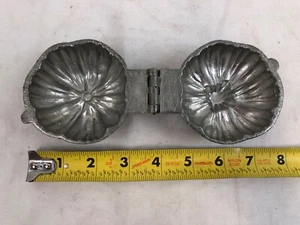 Pumpkin 1157 Vintage Pewter Ice Cream Mold E and Co NY Eppelsheimer - Picture 1 of 3