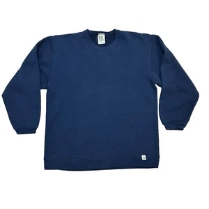 Vintage Russell Athletic Sweatshirt Herren Medium Navy Blau Made in USA - Bild 1 von 7