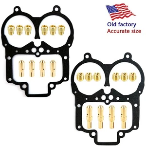 Jetting Kit &Two Gaskets for Weber 32/36 DGV DGEV DGAV DGES DGAS DGMS Carburetor - Picture 1 of 7