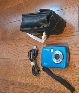 Polaroid ISO48 Waterproof Digital Camera 16MP 4x Optical Zoom + 16GB Memory Card - Picture 1 of 4
