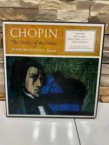 CHOPIN THE CLASSICS RECORD LIBRARY IVAN MORAVEC 4 LP - Picture 1 of 7