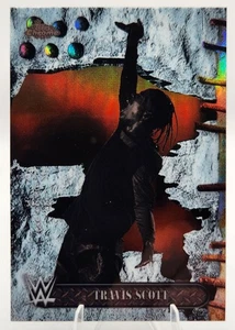 2025 Topps Chrome WWE Cactus Jack x Travis Scott White Refractor #100 - Imagen 1 de 2