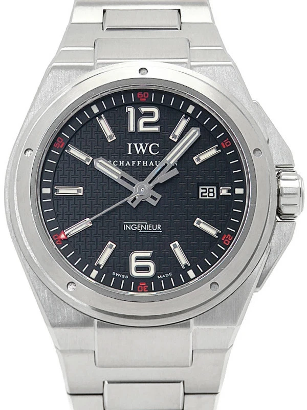 IWC Ingenieur Automatic Mission Earth IW323604 Men's Black Stainless Steel #T163 - Image 1 of 4