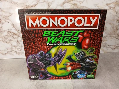 Monopoly: Transformers Beast Wars Edition Board Game NIB - Image 1 of 4