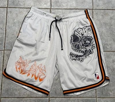 PALACE MVP MALLA BALONCESTO SHORTS BLANCO HOMBRE’S TALLA XL VERANO 2023 NUEVO Foto 1 de 2