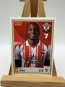 PANINI EFL 2025 - 26  STICKER Joe Aribo Southampton FC #376 - Picture 1 of 4