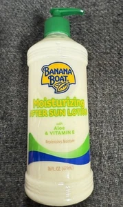 3 New Bottles Banana Boat After Sun Lotion with Aloe & Vitamin E 16oz Each - Picture 1 of 1