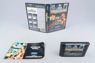 Sega Mega Drive *WWF Super WrestleMania* OVP Anleitung PAL - Bild 1 von 4