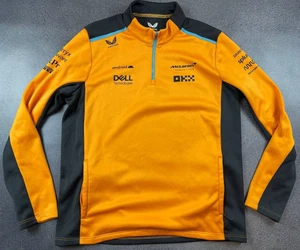 Chaqueta McLaren F1 Racing Team Castore 2023 Oficial Negra Naranja 1/2 Cremallera Talla L - Imagen 1 de 5