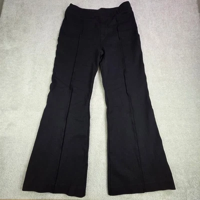 SPANX Black Wide Leg Ponte Flare Pants Size XL High Rise Compression - Image 1 of 4