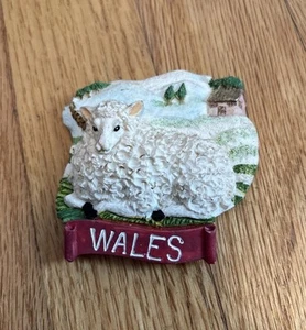 Vintage Fridge Magnet Wales England Souvenir EPL Cuggly Wugglies Collection - Picture 1 of 3