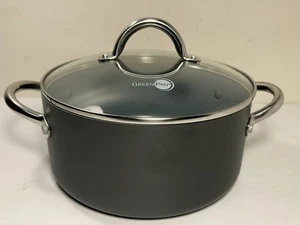 GreenPan 5 Qt. Suppentopf Dutch Oven Antihaft Topf mit Deckel SS Griffe - Bild 1 von 17