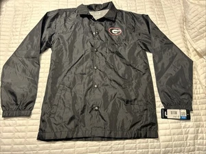 Gen 2 New W/Tags Georgia Bulldogs Sz L Youth Windbreaker Jacket NCAA  Full Snap - Picture 1 of 14