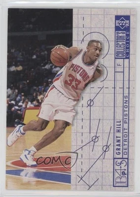 1994 Upper Deck Collector's Choice International German Grant Hill Rookie RC HOF - Image 1 of 2