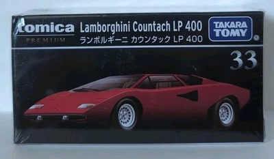 Takara Tomy Tomica Premium #33 Lamborghini Countach LP 400 Diecast Model Car Nuevo Foto 1 de 3