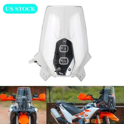Fairing Windshield W/ LED Headlight For KTM 790/890 ADVENTURE-R 701 RALLY ENDURO - Image 1 of 4