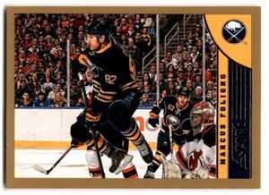 2013-14 Score Gold Marcus Foligno #51 Buffalo Sabres
