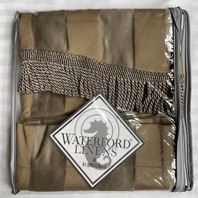 "BALANCE VENTANA ROPA DE CAMA WATERFORD TAMAÑO: 55"" X 18"" NUEVO ENVÍO FORRADO GRATIS" Foto 1 de 4