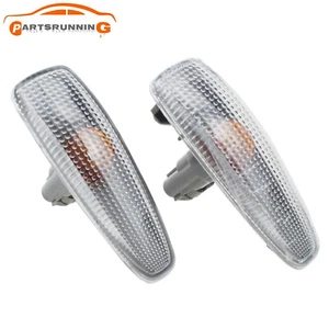 2x Side Fender Blinker Signal Light Lamps For Mitsubishi Outlander Lancer EVO X - Picture 1 of 10